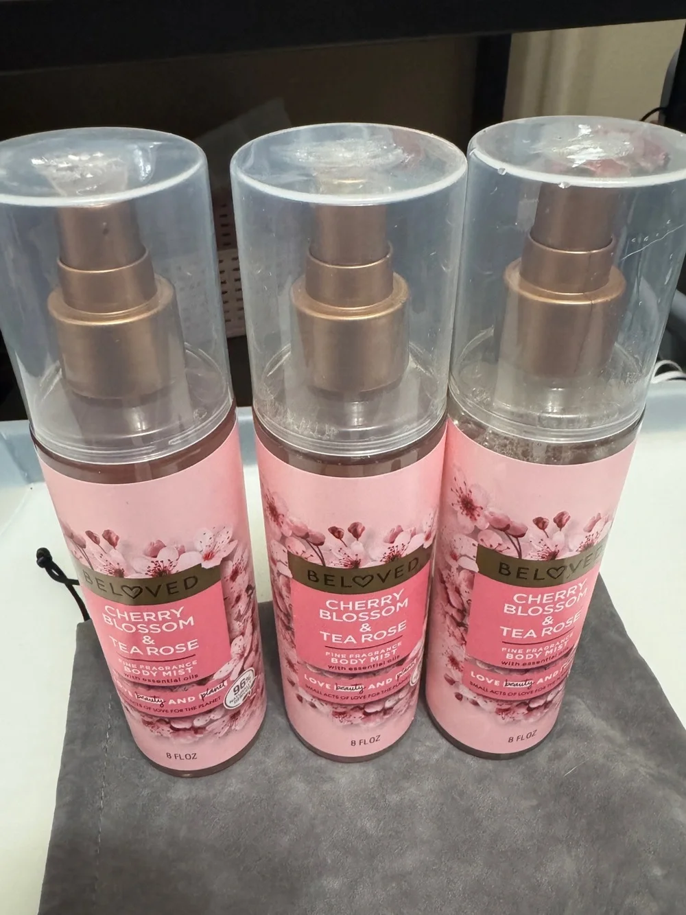 Beloved cherry blossom & tea rose body mist